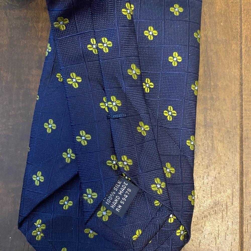 Ganni floral silk tie - Picture 2 of 5
